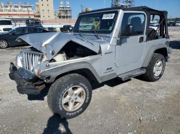  Salvage Jeep Wrangler