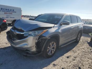  Salvage Toyota Highlander