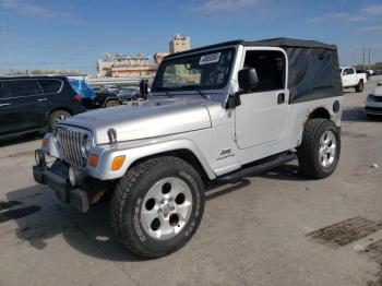  Salvage Jeep Wrangler