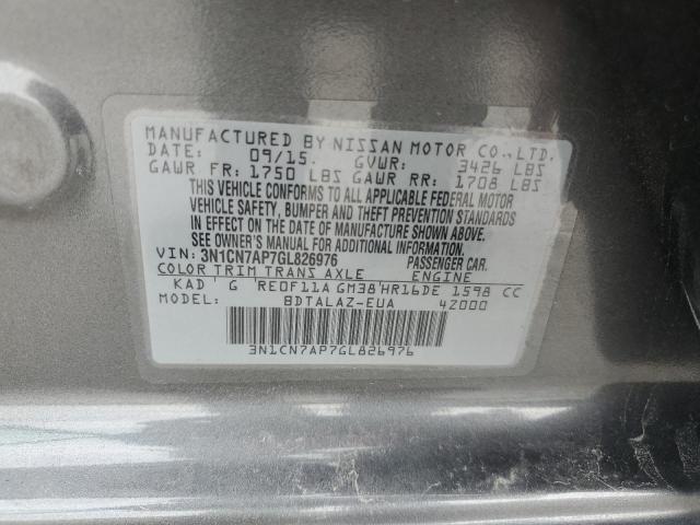 Nissan Versa S Image 10