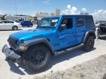  Salvage Jeep Wrangler