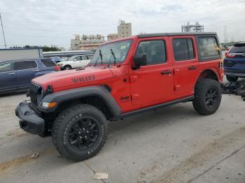  Salvage Jeep Wrangler