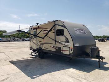  Salvage Coleman Trailer