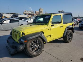  Salvage Jeep Wrangler