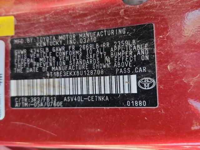 Toyota Camry Base Image 6