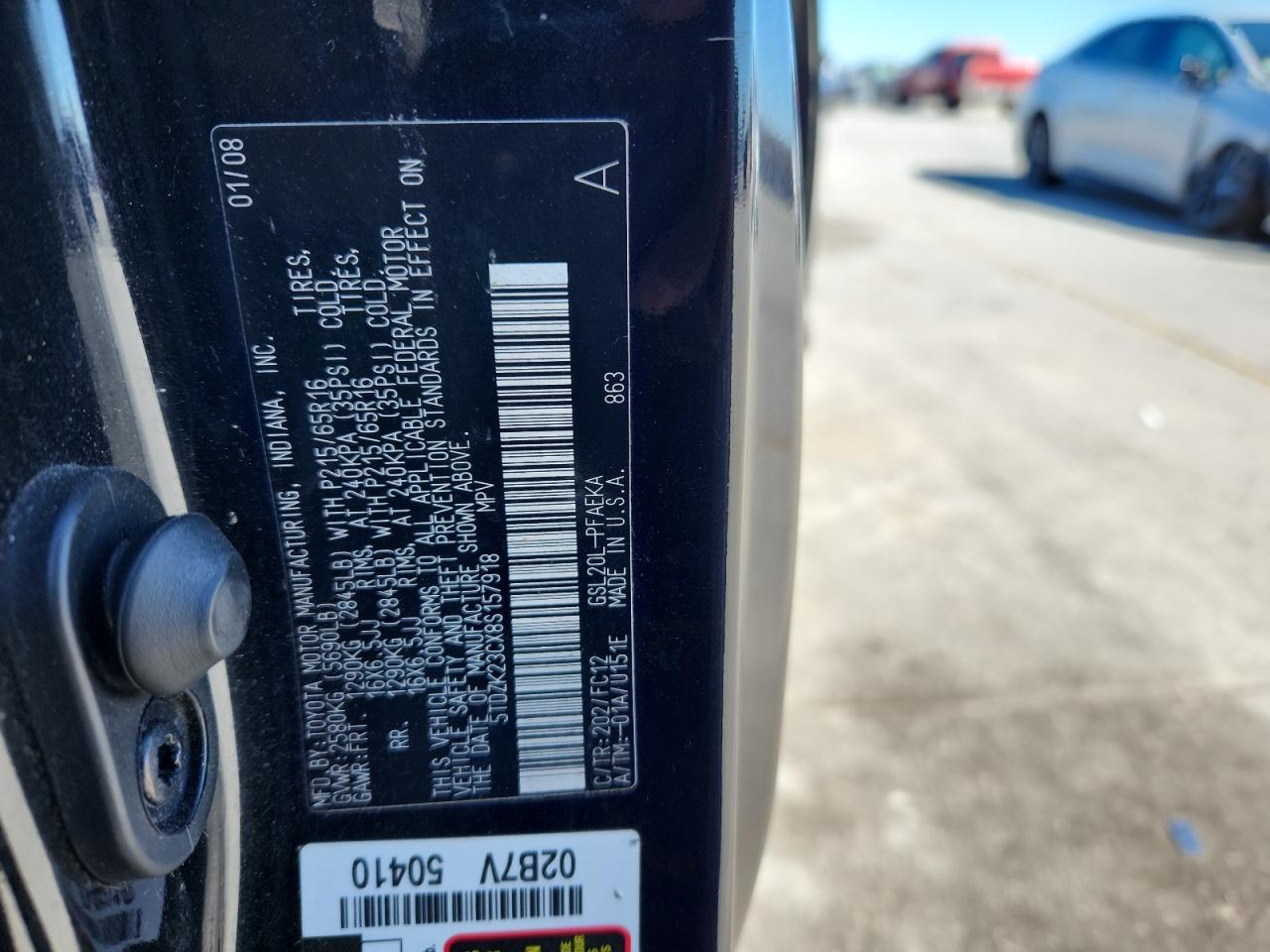 Toyota Sienna Ce Image 5