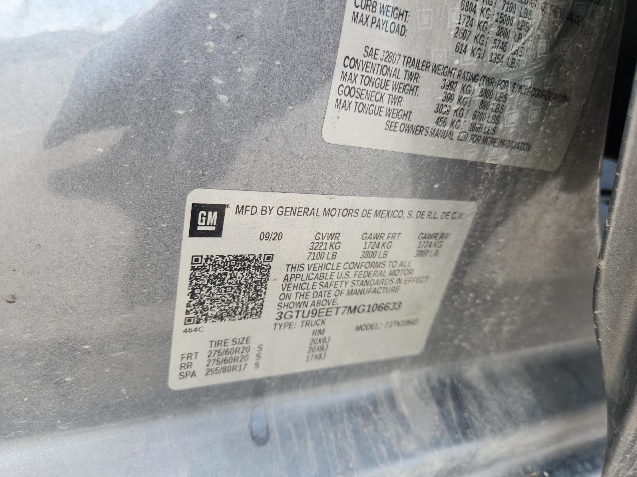 GMC Sierra K1500 At4 Image 5