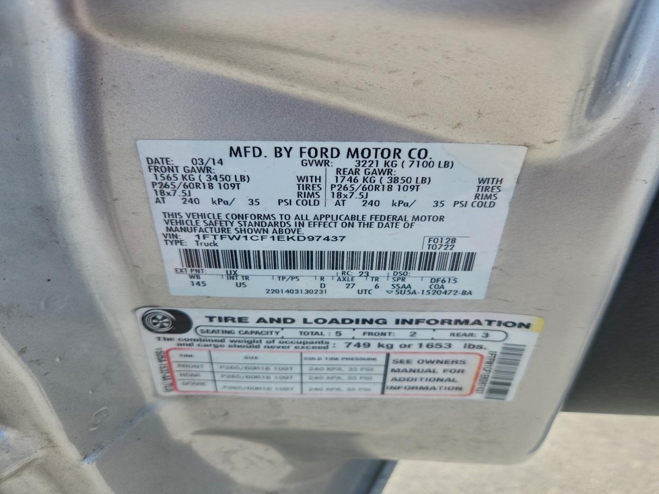 Ford F-150 Supercrew Image 2