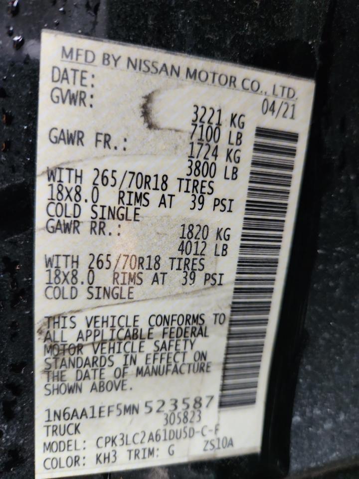 Nissan Titan Sv Image 2