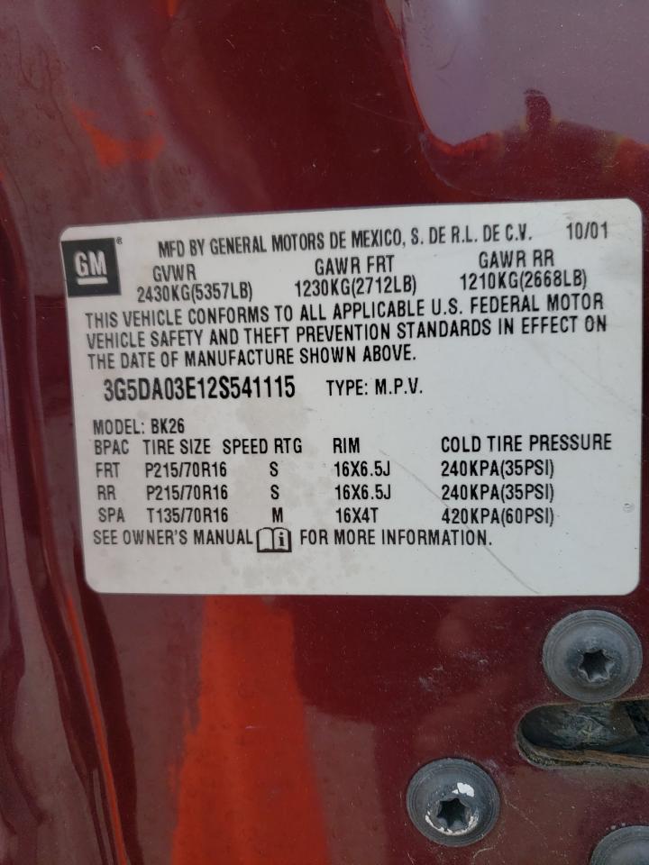 Buick Rendezvous Cx Image 10