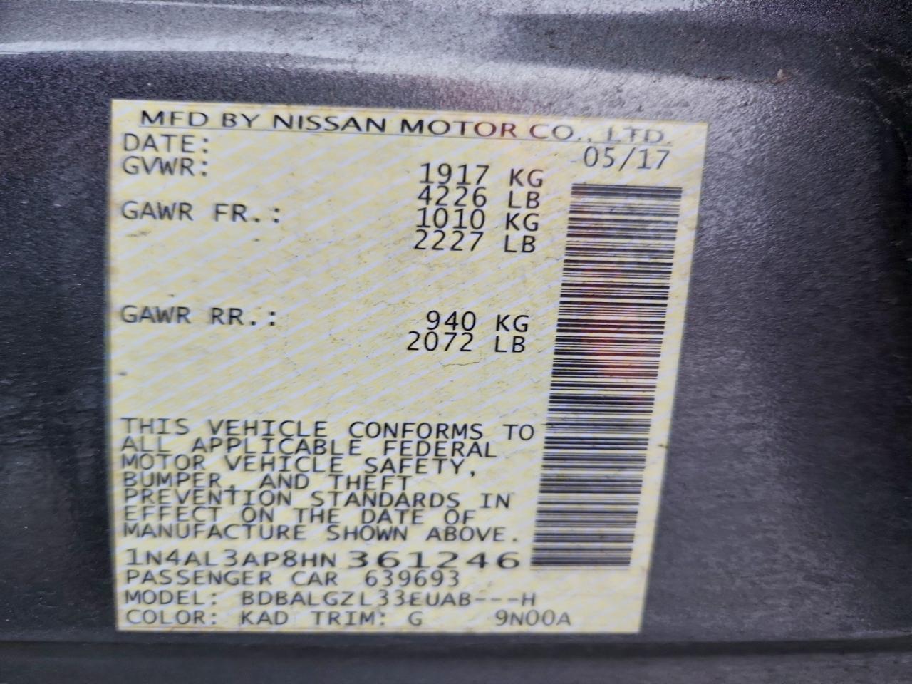 Nissan Altima 2.5 Image 8