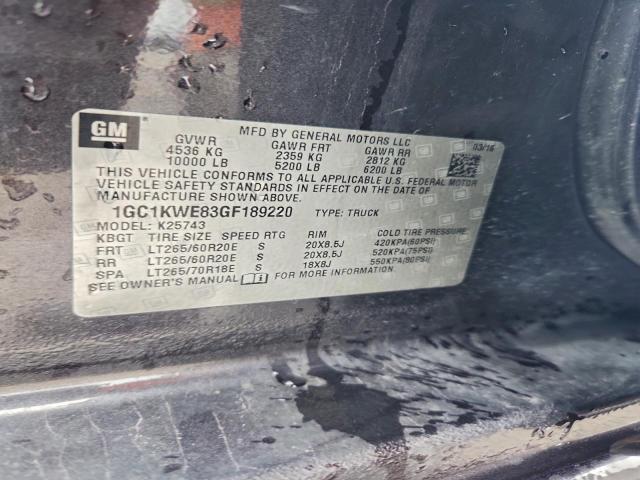 Chevrolet Silverado K2500 Heavy Duty Ltz Image 12