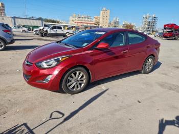  Salvage Hyundai ELANTRA