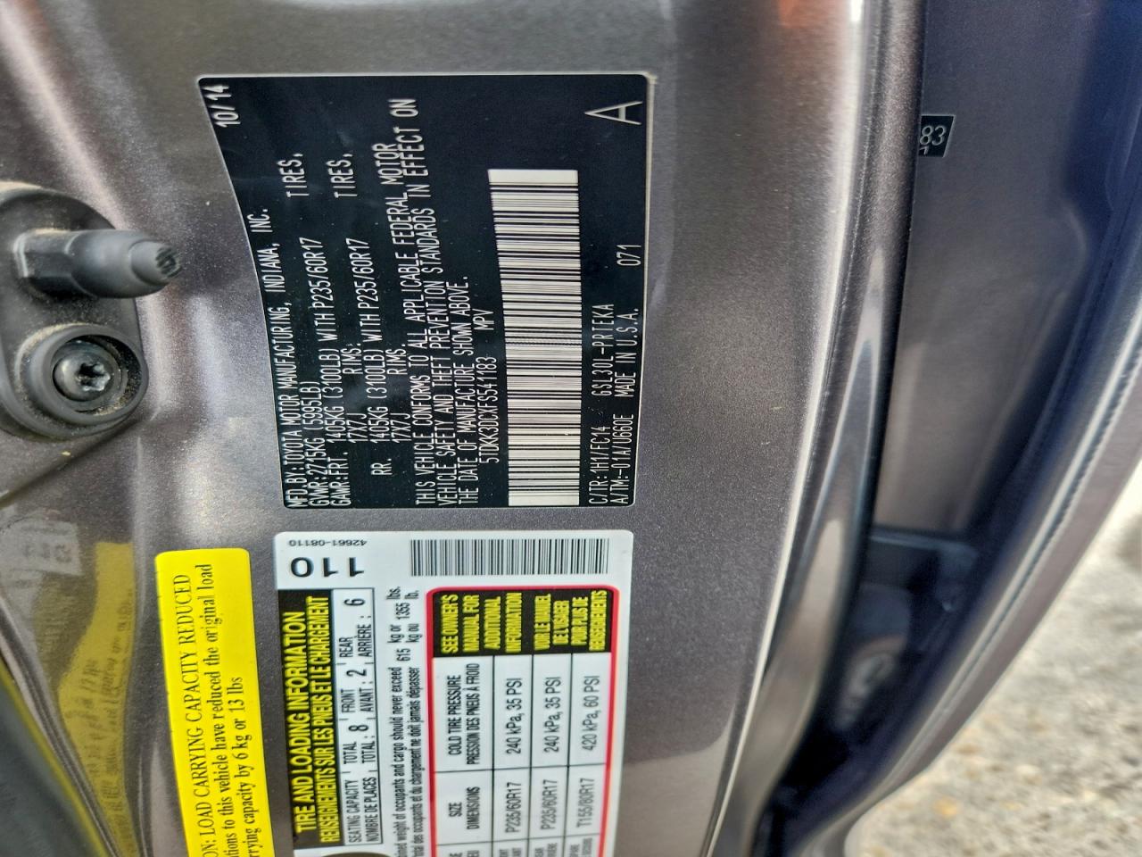 Toyota Sienna Le Image 11