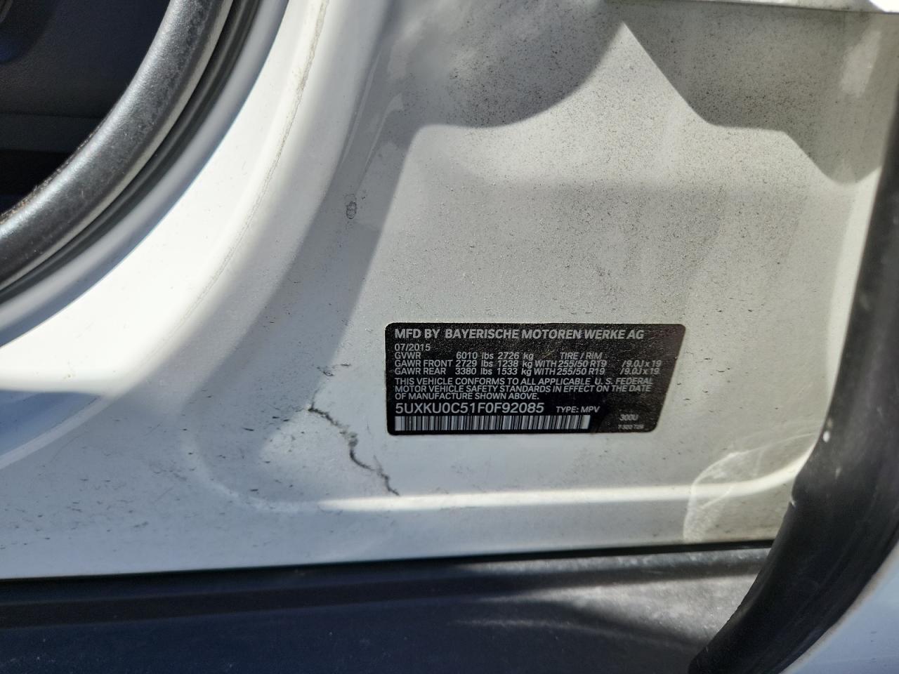 BMW X Series Sdrive35i Image 8