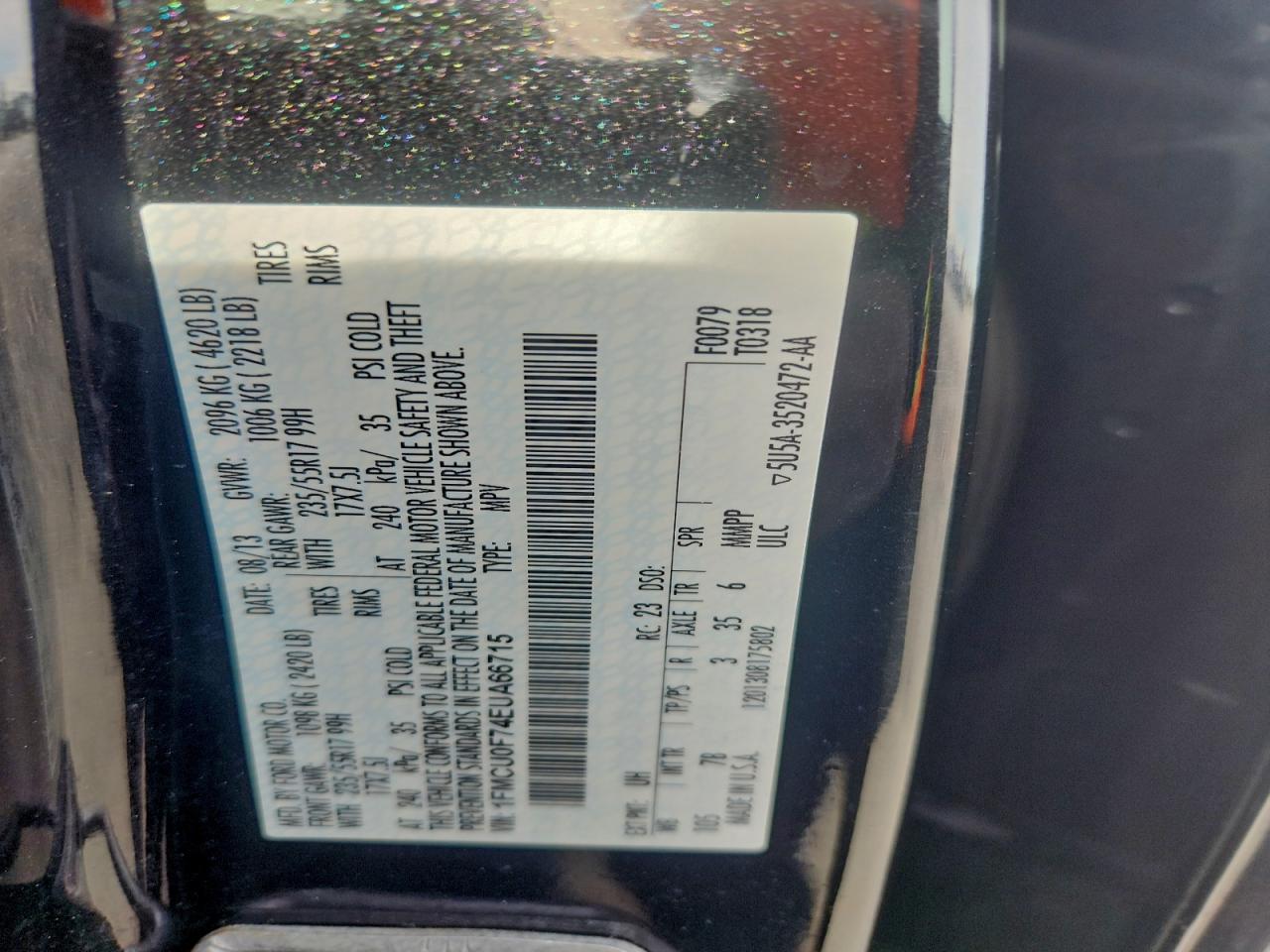 Ford Escape S Image 13